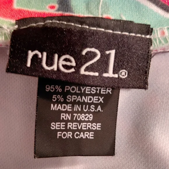 Rue21 Multicolor Comic Print Skater Skirt - Picture 6 of 6